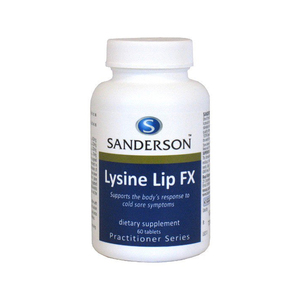 Products: Sanderson Lysine Lip FX 60Tabs - CHEMi - NZ Health Supplements & Cosmetics