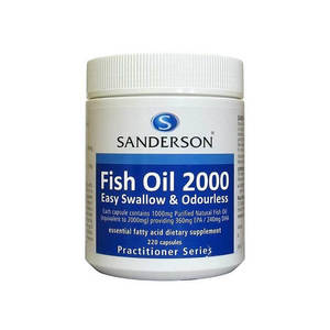 Products: Sanderson Fish Oil 2000 220Caps - CHEMi - NZ Health Supplements & Cosmetics