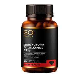 Products: GO HEALTHY CO-Q10 UBIQUINOL 100MG 60CAPS - CHEMi - NZ Health Supplements & Cosmetics
