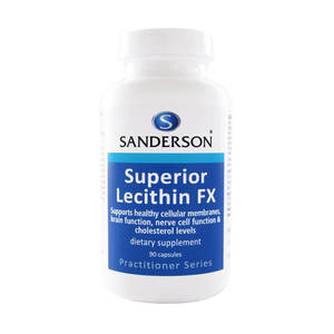 Products: Sanderson Lecithin FX 90Caps - CHEMi - NZ Health Supplements & Cosmetics