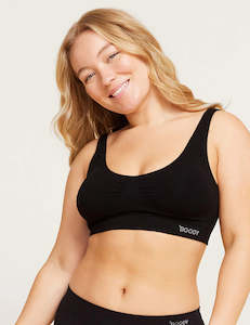 BOODY Padded Shaper Crop Bra Black S
