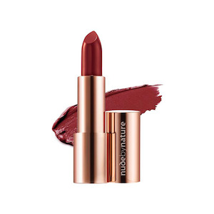 Nude By Nature: MOISTURE SHINE LIPSTICK - 07 Deep Plum 4 g