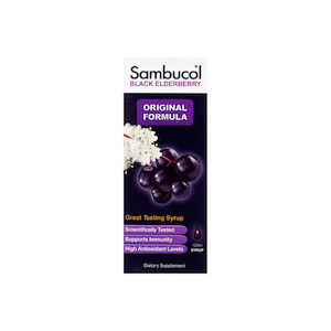 Sambucol Black Elderberry Original Syrup 120 ml