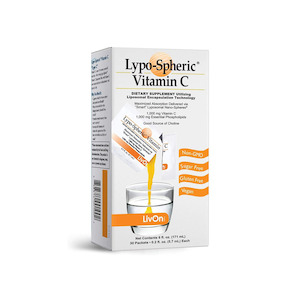 Lypo Spheric Vitamin C: Lypo-Spheric Vitamin C 30's pack