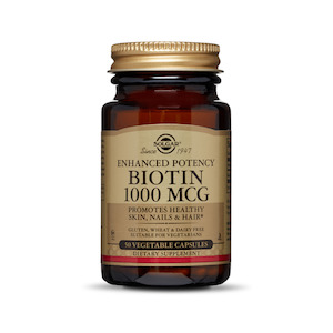 Biotin 1000mcg 50 vege capsules