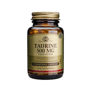 Solgar: Taurine 500mg 50 vege capsules