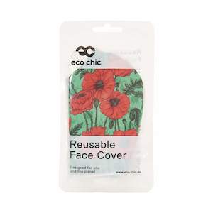 Covid Essentials: Reusable Face Cover Adults - Poppies