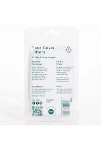 Covid Essentials: Face Cover Filters 5 pack
