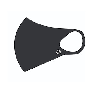 Antimicrobial Face Mask Clean Contact Case - Black