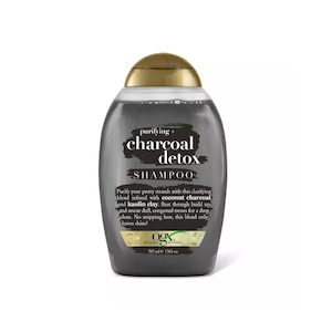Ogx: Purifying + Charcoal Detox Shampoo 385 ml **Max 4 OGX Items Per Order**