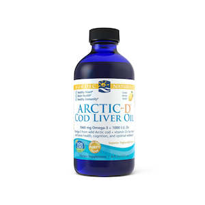 Arctic-D Cod Liver Oil Lemon 237ml