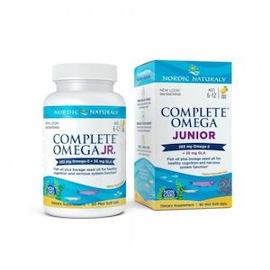 Nordic Naturals: Complete Omega Junior Lemon 90 softgels
