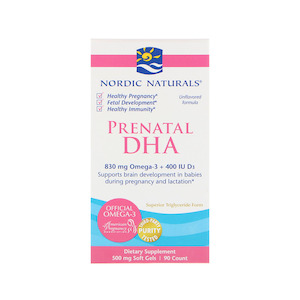 Nordic Naturals: Prenatal DHA 90 softgels