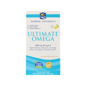 Ultimate Omega 180 lemon softgels