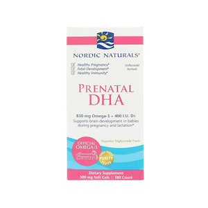 Nordic Naturals: Prenatal DHA 180 softgels