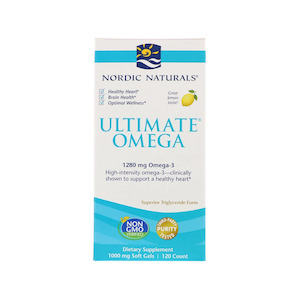 Nordic Naturals: Ultimate Omega - Lemon 120 softgels