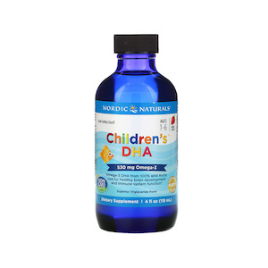 Children's DHA Liquid - Strawberry 119 ml