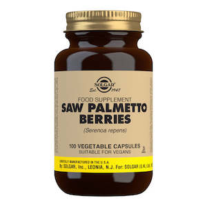 Sale 1: SOLGAR Saw Palmetto 520mg 100