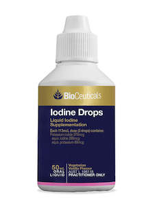 Bioceuticals: BioCeuticals Iodine Drops 50ml