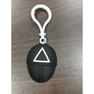 Squid Game Key Ring Triangle(Black)