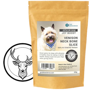 GNZ Venison Neck Bone Slice 150g