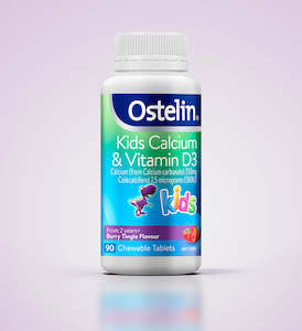 Clearance: OSTELIN Vitamin D & Calc.Chew Kid 90