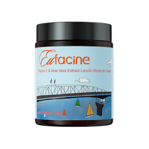 Eufacine Vitamin E & Aloe Vera Extract Lanolin Moisture Cream 120g