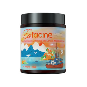 Eufacine Placental Protein & Rosehip Oil Lanolin Moisture Cream 120g