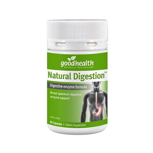 Good Health: Natural Digestion - Digestive Enzyme Support 60 vege capsules
