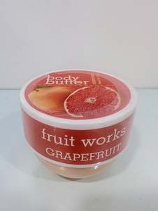 Beauty: Fruit Works Body Butter Grapefruit 240ml