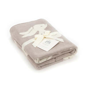 Household And Accessories: Jellycat Bashful Beige Bunny Blanket