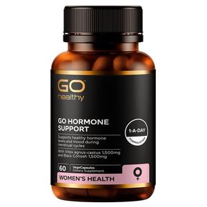 Supplements And Superfoods: GO Healthy Hormone Support 60 VegeCapsules