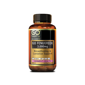 Go Healthy: Go Healthy Fenugreek 3000mg 120vcaps