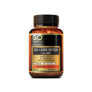 Go Healthy: Go Healthy Liver Detox 1-A-Day 60vcaps