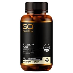 GO Healthy Celery 16,000mg 1-A-Day 120 VegeCapsules