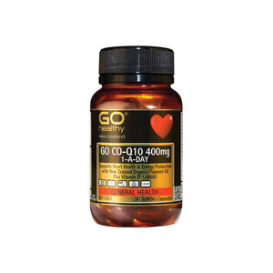 Go Healthy CoQ10 400mg 1-A-Day 30caps