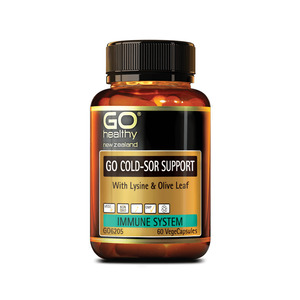 Go Healthy: Go Healthy Cold Sor Support 60vcaps