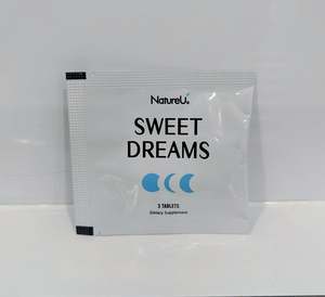 Supplements And Superfoods: NatureU Sweet Dreams Deep Sleep 3 tablets