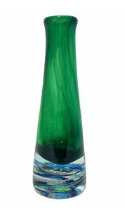 Homepage Collection: Glass Blown Vase Infused with Pet Ashes