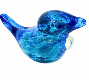 Homepage Collection: Glass Blown Tui Infused with Pet Ashes