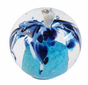 Homepage Collection: Glass Blown Flower Infused with Pet Ashes