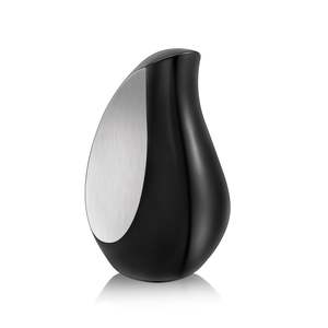 Urns: Ultimate Style - Small Black Cremation Urn