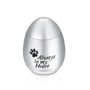 Urns: Silver - Small Cremation Urn For Ashes
