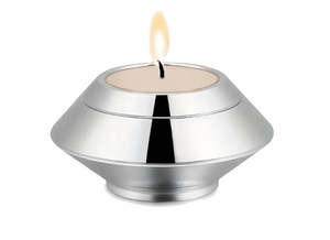 Urns: Silver Candle Urn