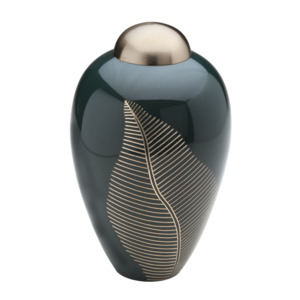 Large Emerald Leaf Large Urn