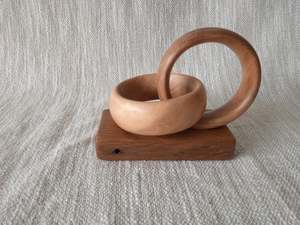 Wood Craft: Unique Hand Crafted Wooden Circle of Life Art piece