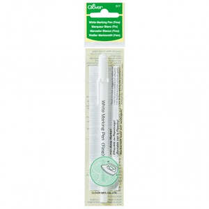 Clover White Marking Pen Fine
