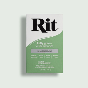 Fabric Wool Dyes: RIT Dye Powder Kelly Green