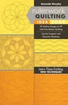 Patchwork Books And Magazines: Rulerwork Quilting Idea Book - Amanda Murphy