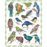 Children Babies Quilt Panels: NZ Natives - Fiona Clarke For Nutex